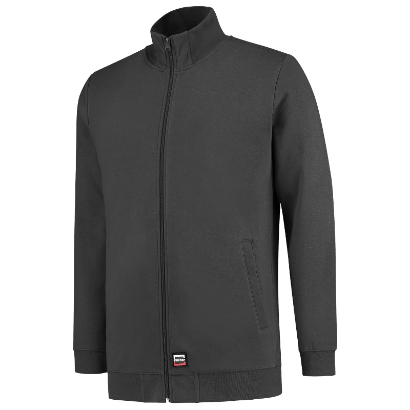 Sweat Jacket Washable 60 °C - T4 - Dark gray - C