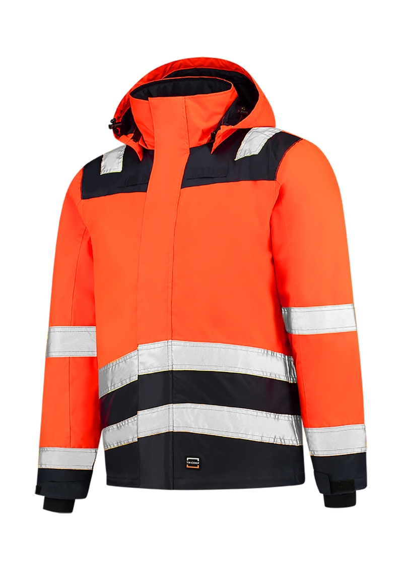 Midi Parka High Vis Bicolor - 98 - Fluorescent orange - C
