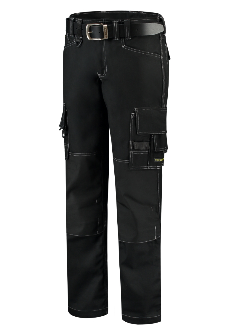 Cordura Canvas Work Pants - T1 - Black - C