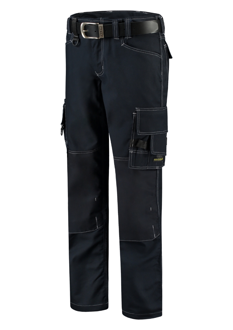 Cordura Canvas Work Pants - T2 - Navy blue - C