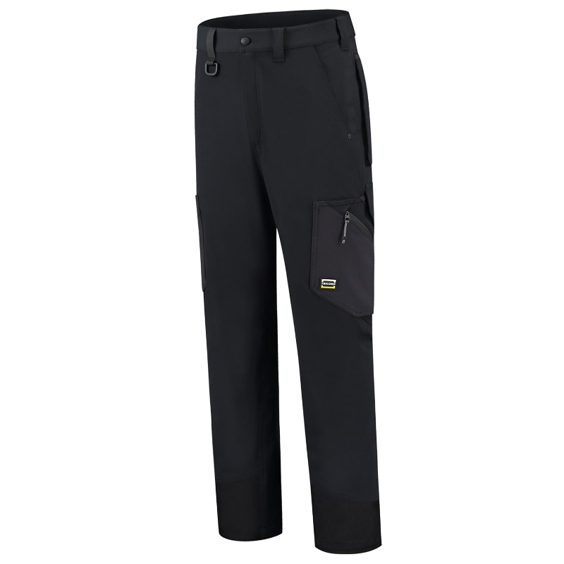 Work Trousers 4-way Stretch - T1 - Black - C