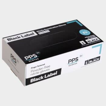 Еднократни ръкавици от нитрил PPS NITRILE BLACK PF