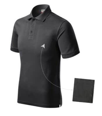 Resist Heavy Polo - 94 - Ebony gray - C