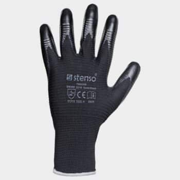 Ръкавици топени в нитрил XEMA BLACK