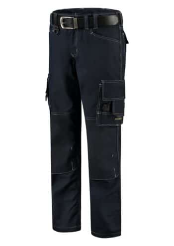 Cordura Canvas Work Pants - T2 - Navy blue - C