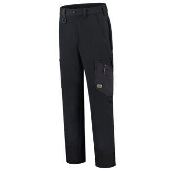 Work Trousers 4-way Stretch - T1 - Black - C
