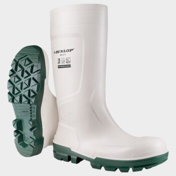 Защитни ботуши DUNLOP WORK-IT S4 SR FO LG WHITE